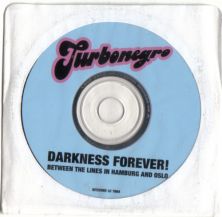 RARE TURBONEGRO CD DARKNESS FOREVER PROMO W/PRESS SHEET